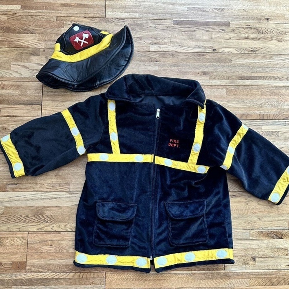 Kids Firefighter Halloween Costume‎ size 7-8 - Picture 4 of 10